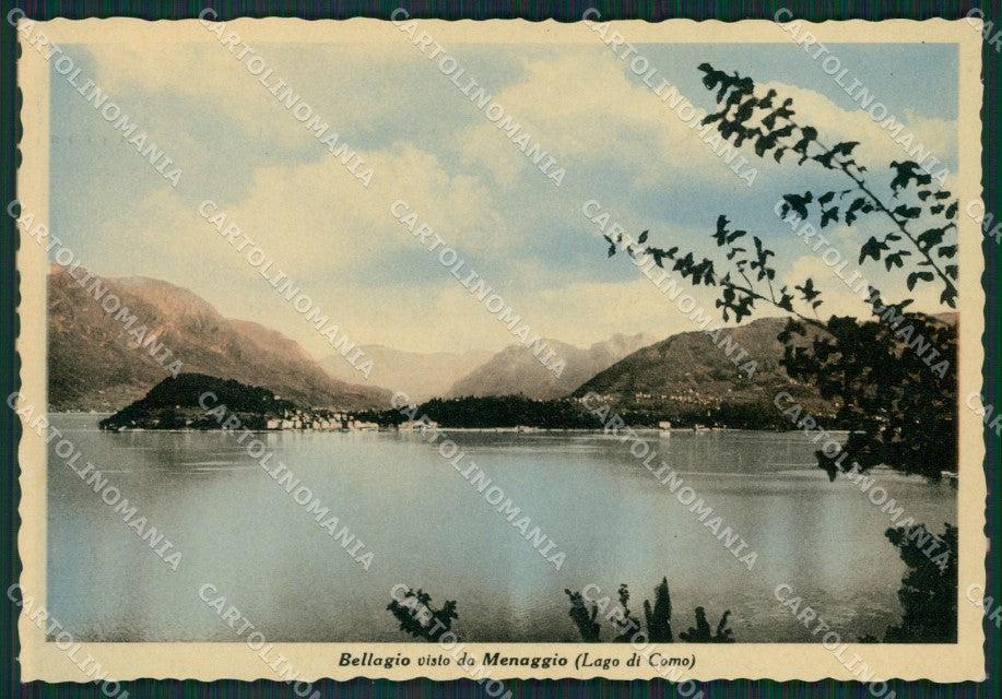 Como Bellagio Lago di Como FG cartolina KB3247 – fronte