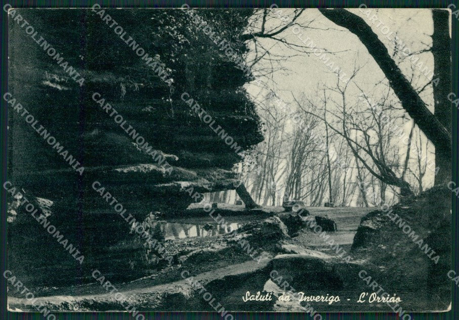 Como Inverigo Orrido PIEGHINE Foto FG cartolina KB3252 – fronte