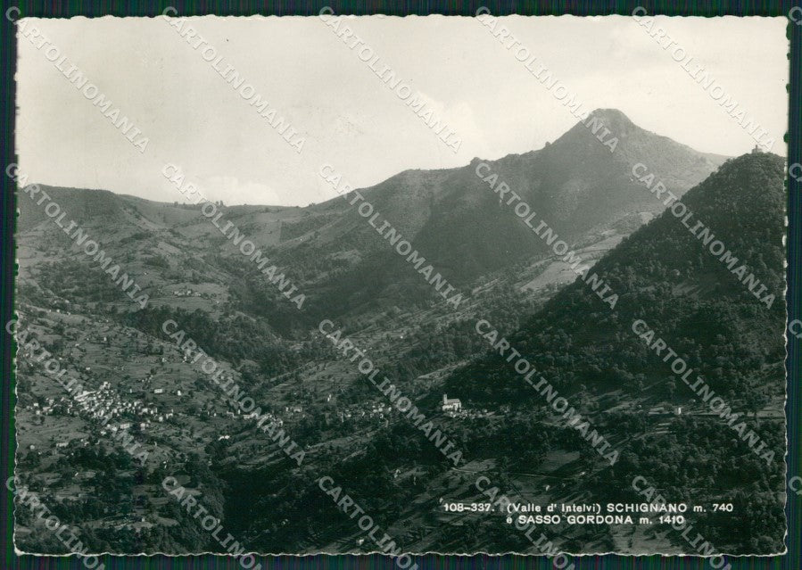 Como Schignano Sasso Gordona Foto FG cartolina KB3267 – fronte