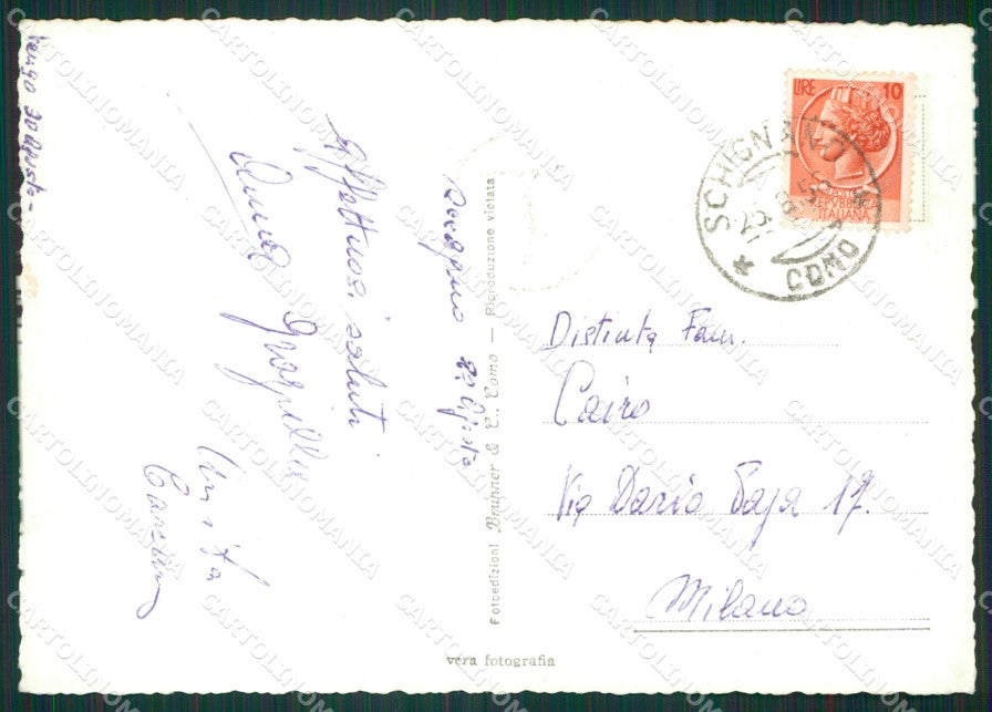 Como Schignano Sasso Gordona Foto FG cartolina KB3267 – retro