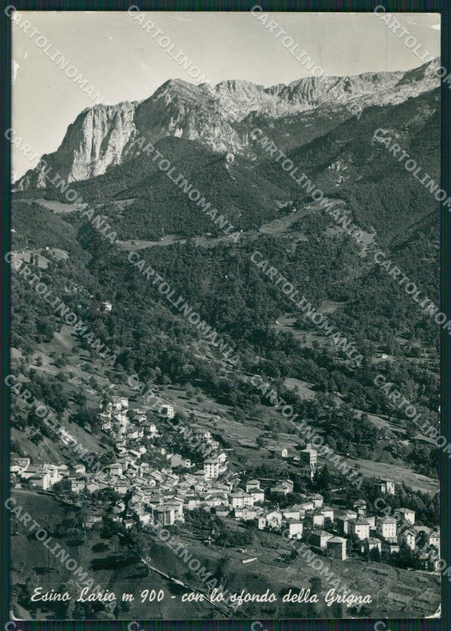 Lecco Esino Lario Grigna PIEGHINE Foto FG cartolina KB3273 – fronte