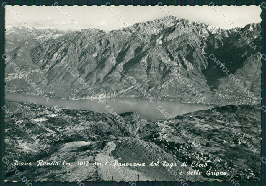 Como Civenna Piano Rancio Lago di Como Grigne Foto FG cartolina KB3279 – fronte