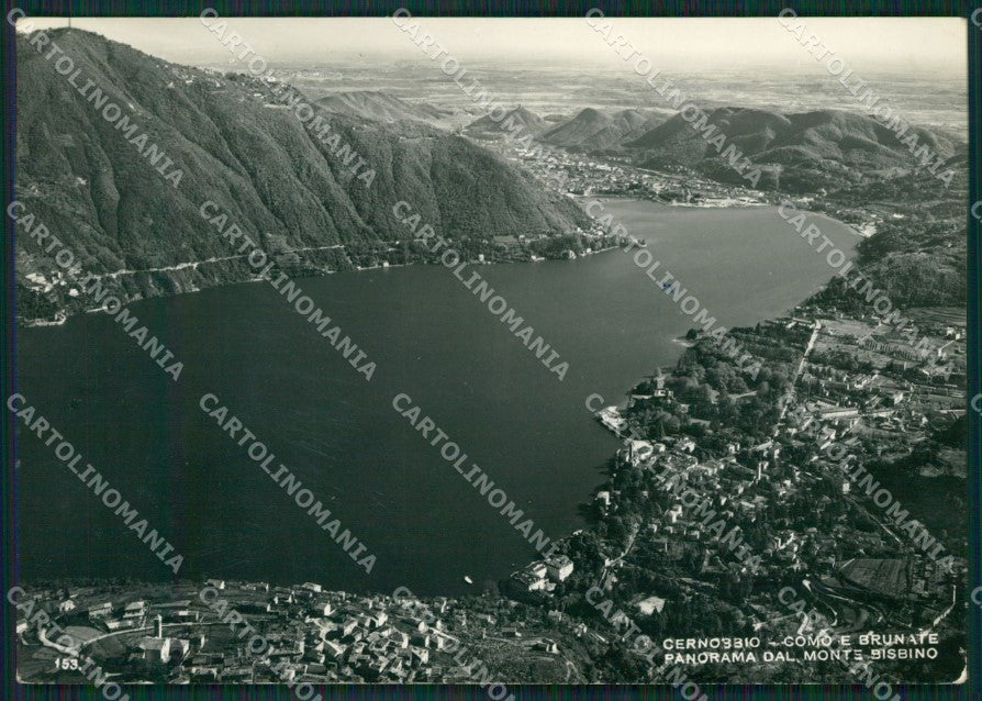 Como Cernobbio Brunate Lago di Como Foto FG cartolina KB3284 – fronte