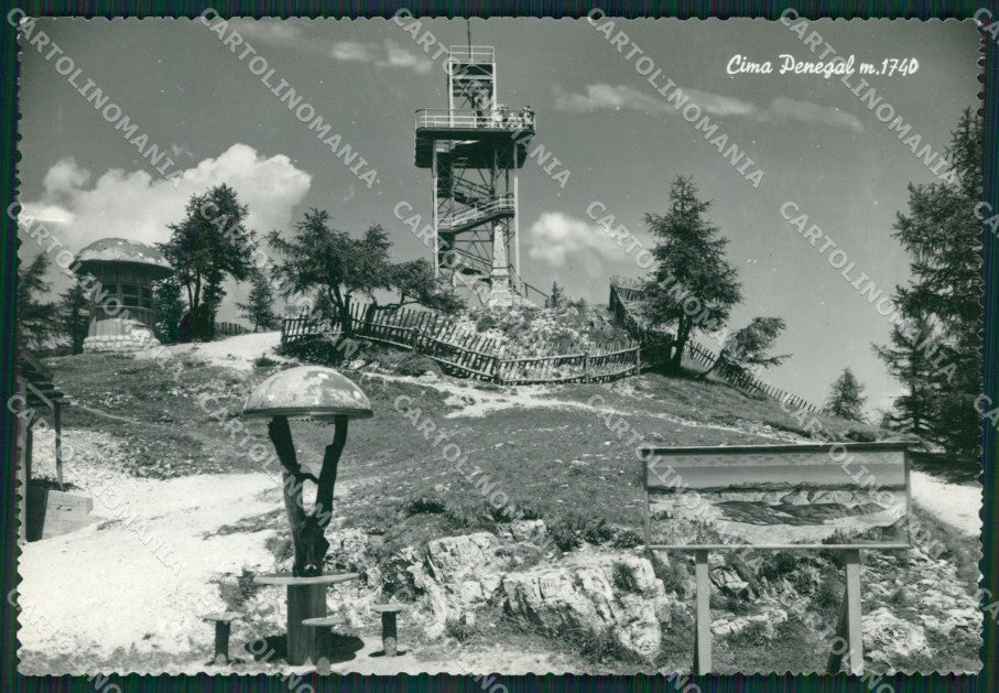 Trento Cima Penegal Foto FG cartolina KB3285 – fronte