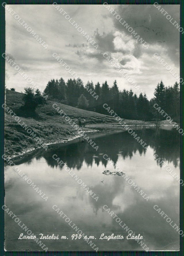 Como Lanzo d'Intelvi Laghetto Casle PIEGHINA Foto FG cartolina KB3296 – fronte