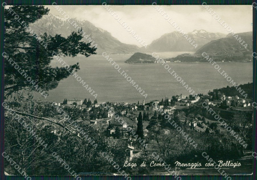 Como Menaggio Bellagio Lago di Como Foto FG cartolina KB3302 – fronte