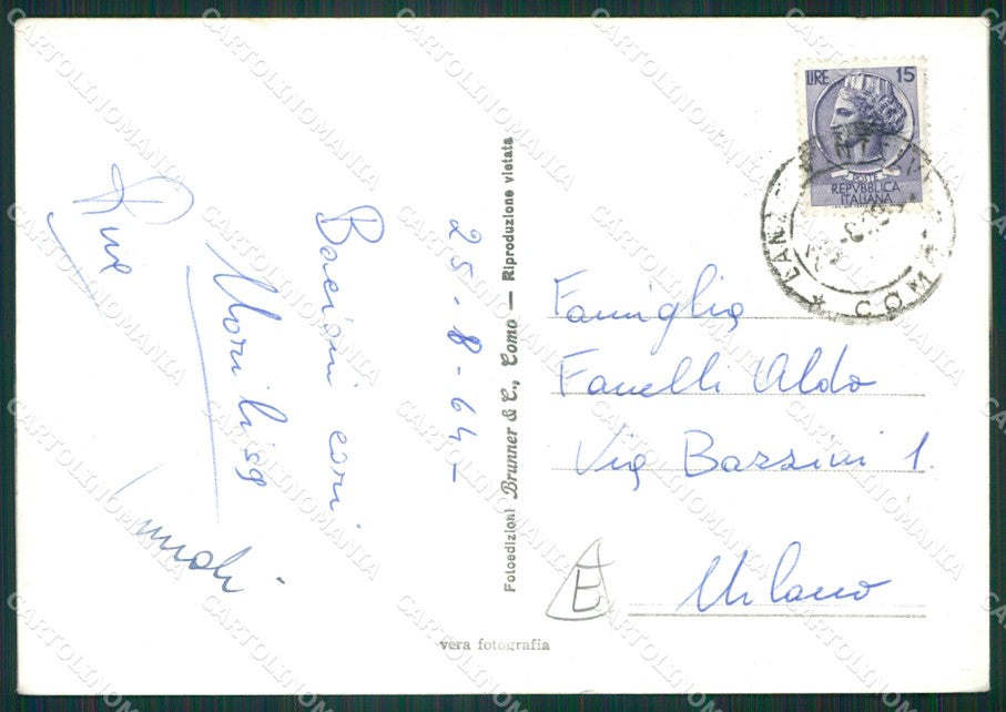 Como Lanzo d'Intelvi Foto FG cartolina KB3304 – retro