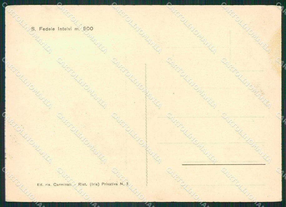 Como San Fedele d'Intelvi FG cartolina KB3314 – retro