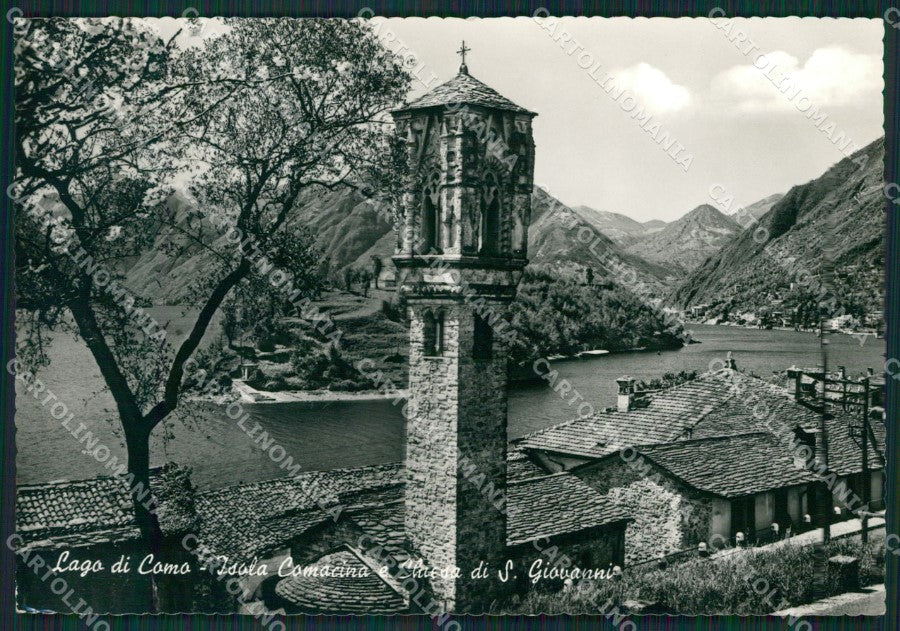 Como Isola Comacina Lago di Como Foto FG cartolina KB3323 – fronte