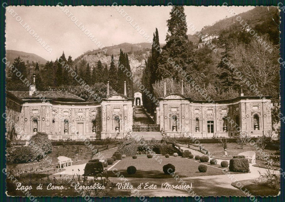 Como Cernobbio Villa d'Este Lago di Como Foto FG cartolina KB3335 – fronte