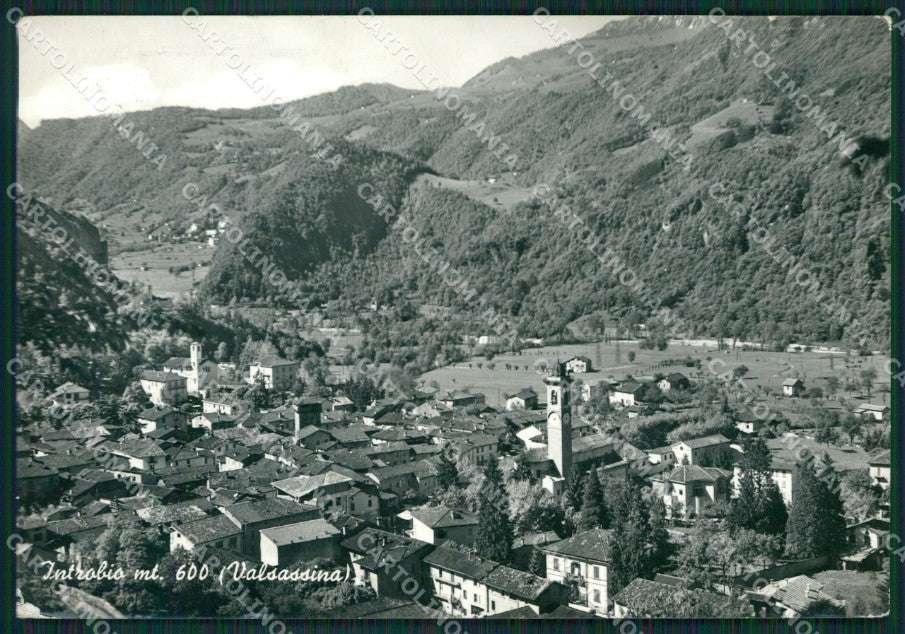 Lecco Introbio Valsassina PIEGA Foto FG cartolina KB3337 – fronte