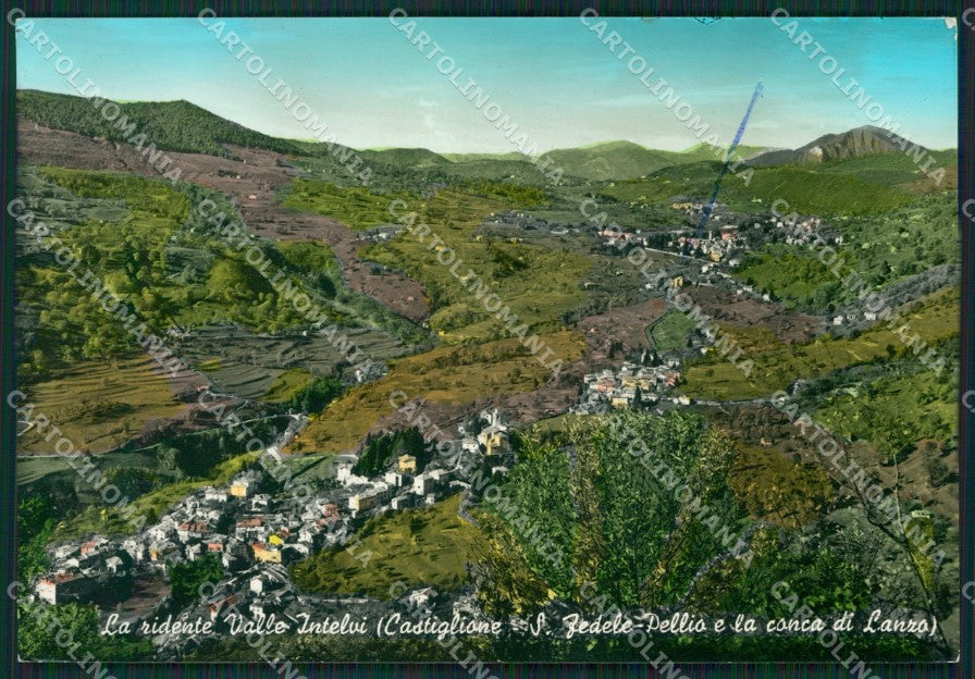 Como Valle Intelvi Castiglione San Fedele Pellio Foto FG cartolina KB3352 – fronte