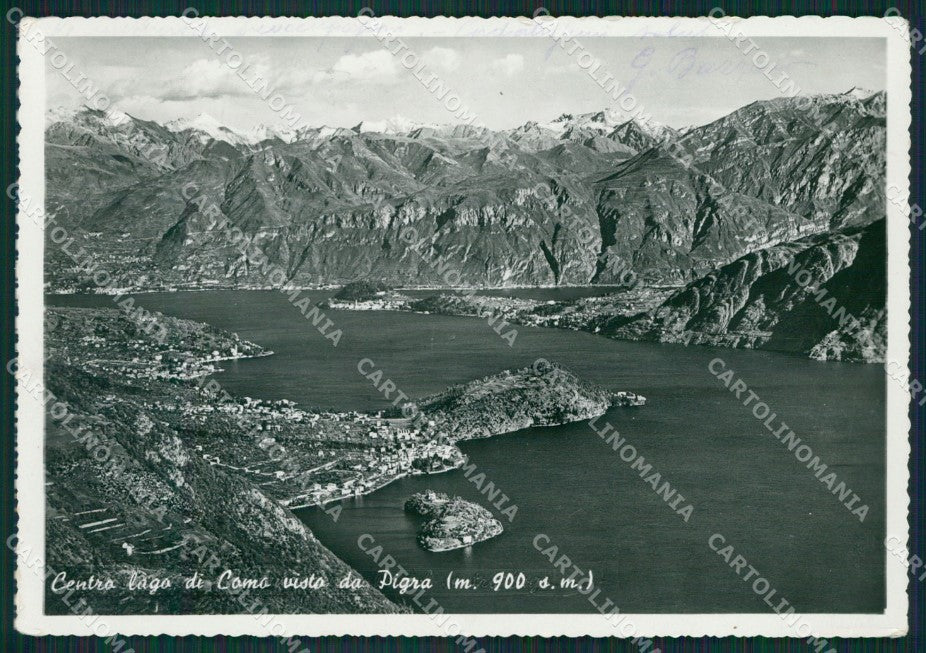 Como Pigra Lago di Como Foto FG cartolina KB3367 – fronte