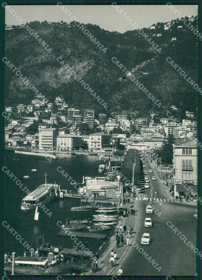 Como Città Lago di Battello Foto FG cartolina KB3369 – fronte