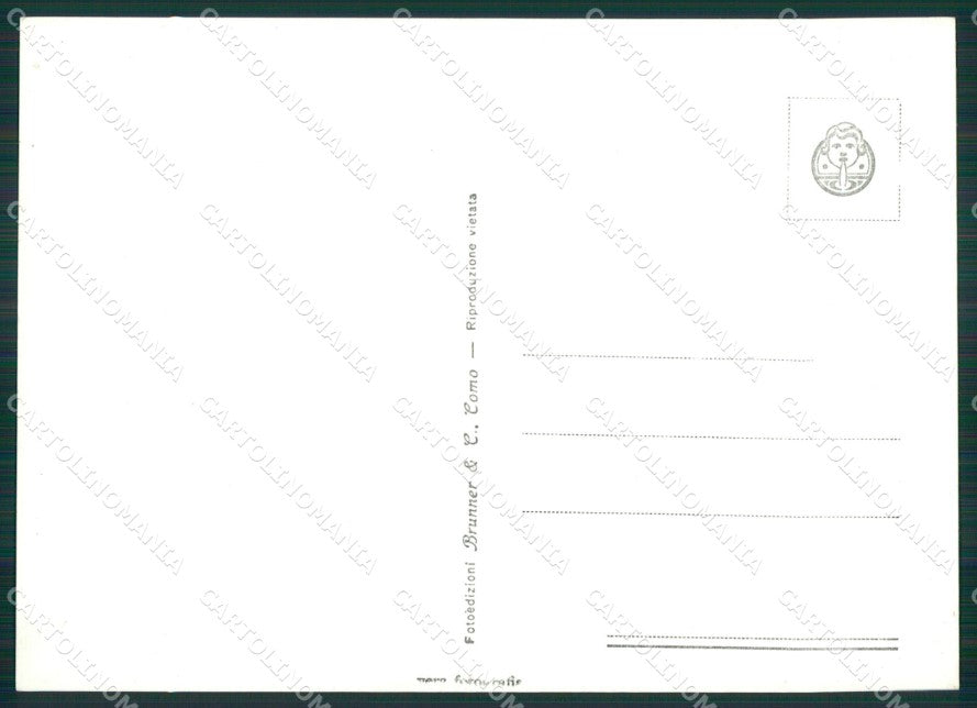 Como Tremezzo Lago di Como Villa Carlotta Foto FG cartolina KB3372 – retro