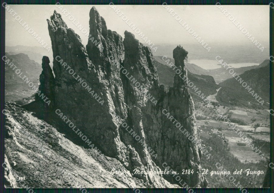 Lecco Grigna Meridionale Gruppo del Fungo Foto FG cartolina KB3379 – fronte