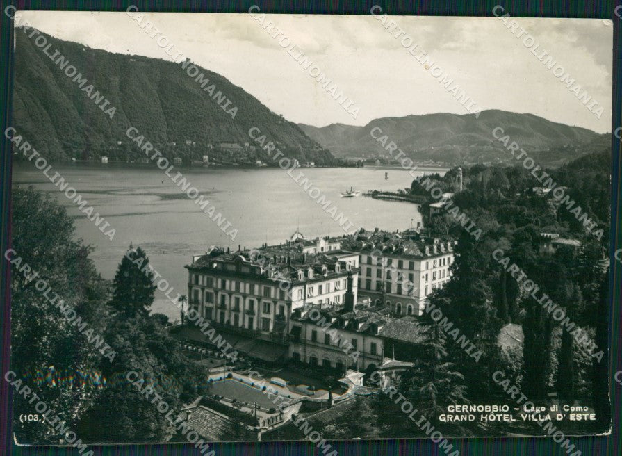 Como Cernobbio Villa d'Este Lago di Como ABRASA Foto FG cartolina KB3389 – fronte