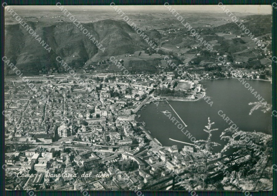 Como Città Lago di PIEGHINE Foto FG cartolina KB3391 – fronte