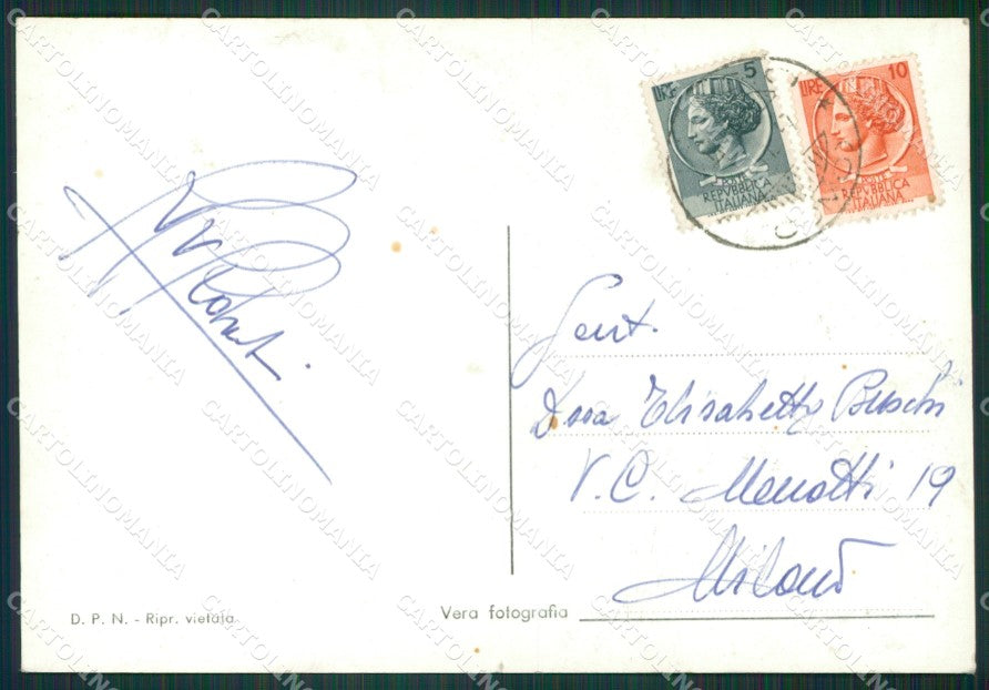 Lecco Cremeno Maggio Grignone Foto FG cartolina KB3417 – retro