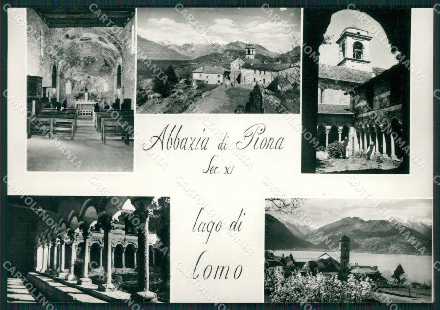 Como Colico Abbazia di Piona Lago di Como Foto FG cartolina KB3418 – fronte