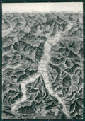 Como Lago di Mappa Foto FG cartolina KB3422 – fronte