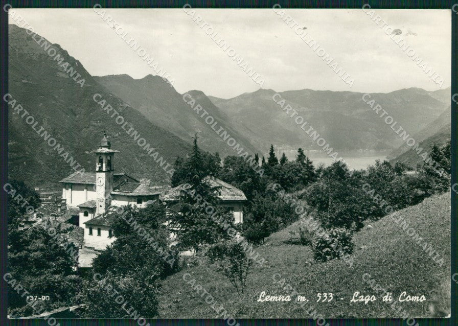 Como Faggeto Lario Lemna PIEGHINE Foto FG cartolina KB3438 – fronte