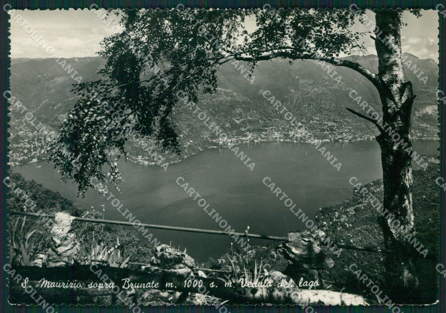 Como Brunate San Maurizio Lago di Como Foto FG cartolina KB3440 – fronte