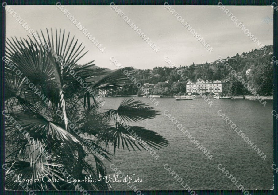 Como Cernobbio Lago di Como Villa d'Este PIEGHINE Foto FG cartolina KB3451 – fronte