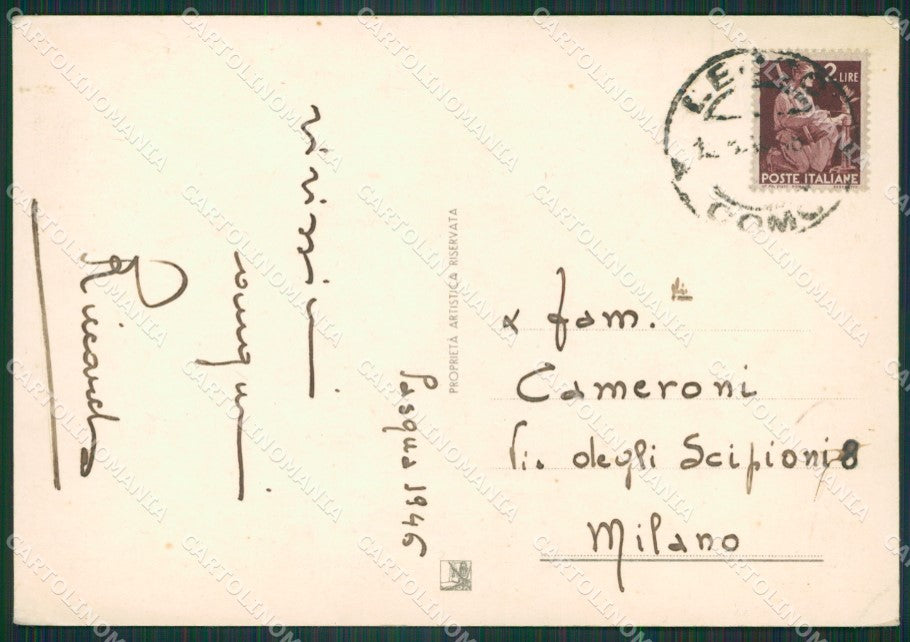 Como Lago di FG cartolina KB3465 – retro
