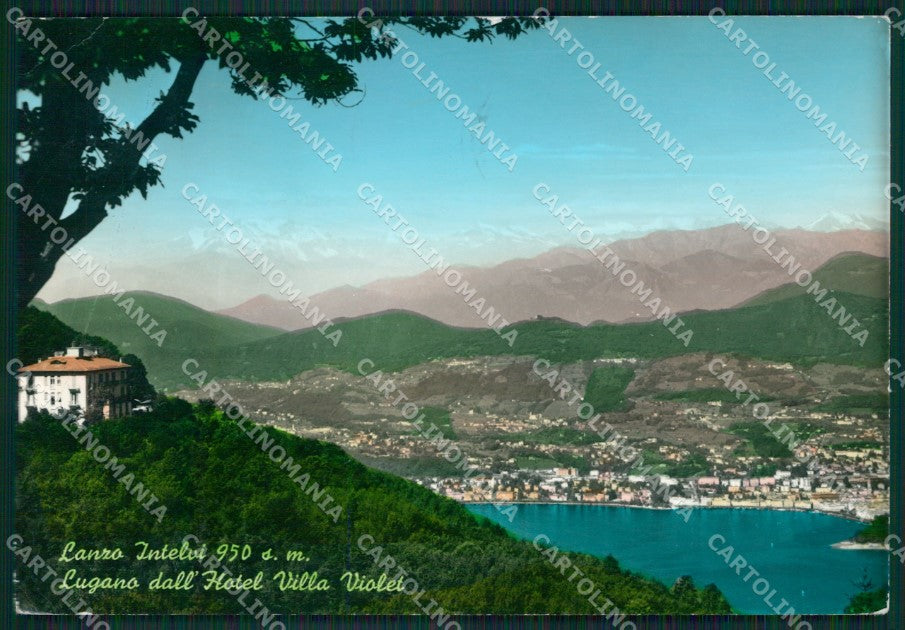 Como Lanzo d'Intelvi lago di Como Lugano PIEGHINA Foto FG cartolina KB3480 – fronte