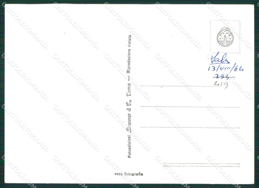 Como Città Foto FG cartolina KB3487 – retro