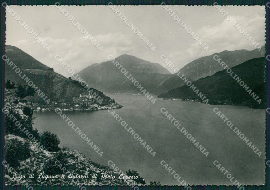 Varese Porto Ceresio Lago di Lugano Foto FG cartolina KB3489 – fronte