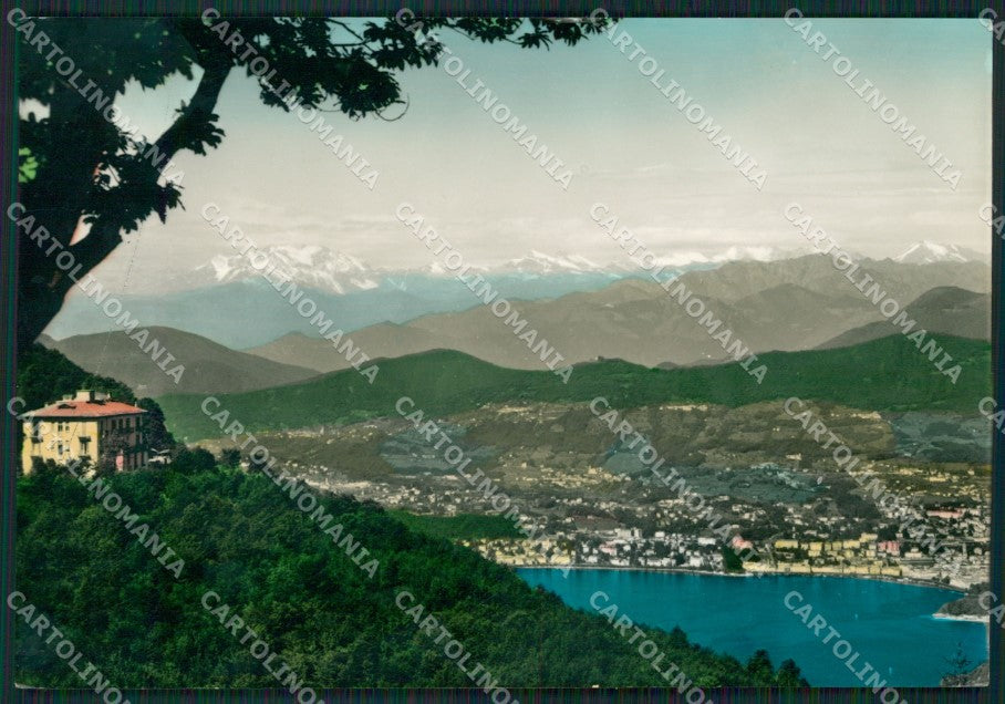 Como Lanzo d'Intelvi Lugano Lago di Foto FG cartolina KB3493 – fronte