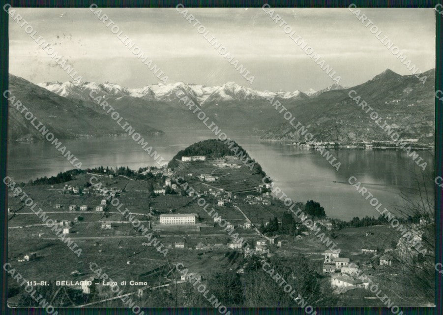 Como Bellagio Lago di Como Foto FG cartolina KB3500 – fronte