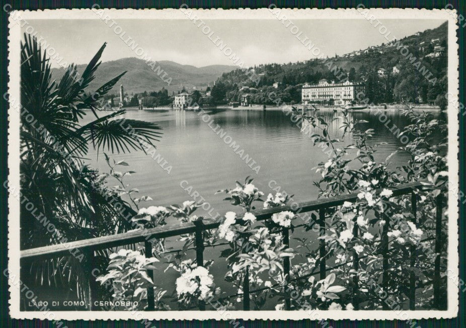 Como Cernobbio Lago di Como Foto FG cartolina KB3504 – fronte