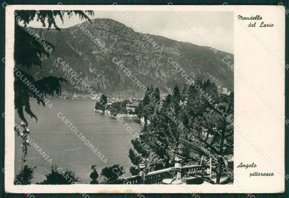 Lecco Mandello Lario PIEGATA Foto FG cartolina KB3515 – fronte