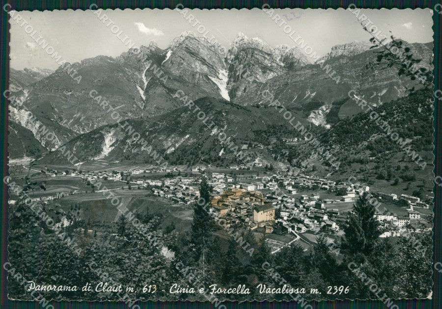 Pordenone Claut Cinia Forcella Vacalissa MACCHIA Foto FG cartolina KB3530 – fronte