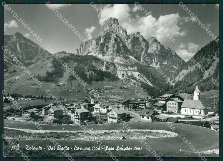 Bolzano Corvara Sassolungo Foto FG cartolina KB3546 – fronte