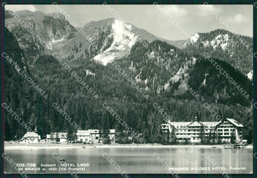 Bolzano Braies Lago di Foto FG cartolina KB3548 – fronte