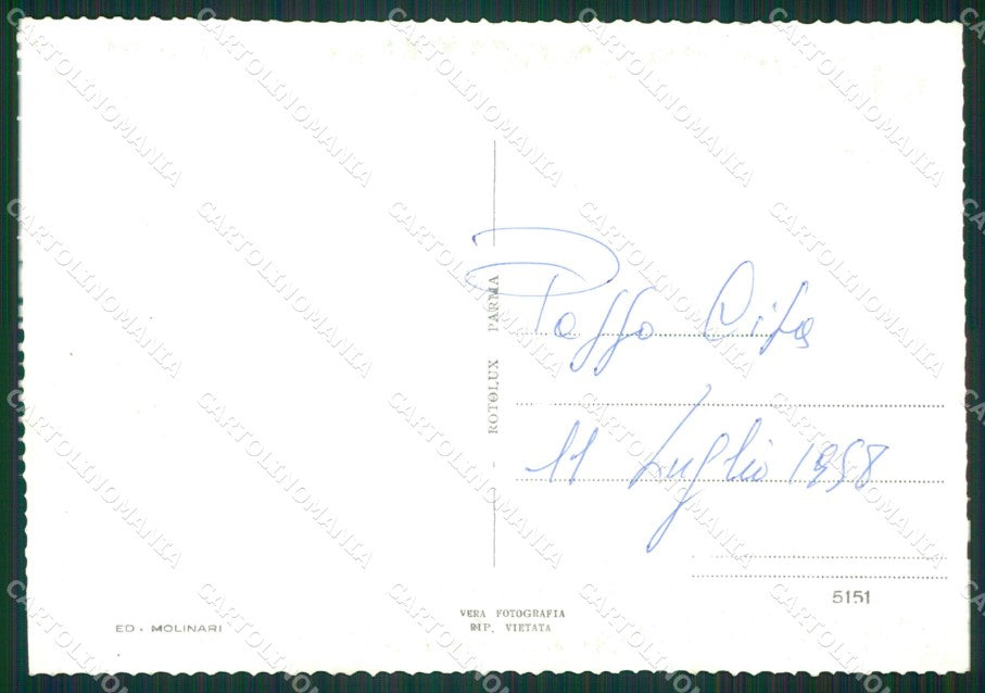 Parma Berceto Passo della Cisa Foto FG cartolina KB3553 – retro