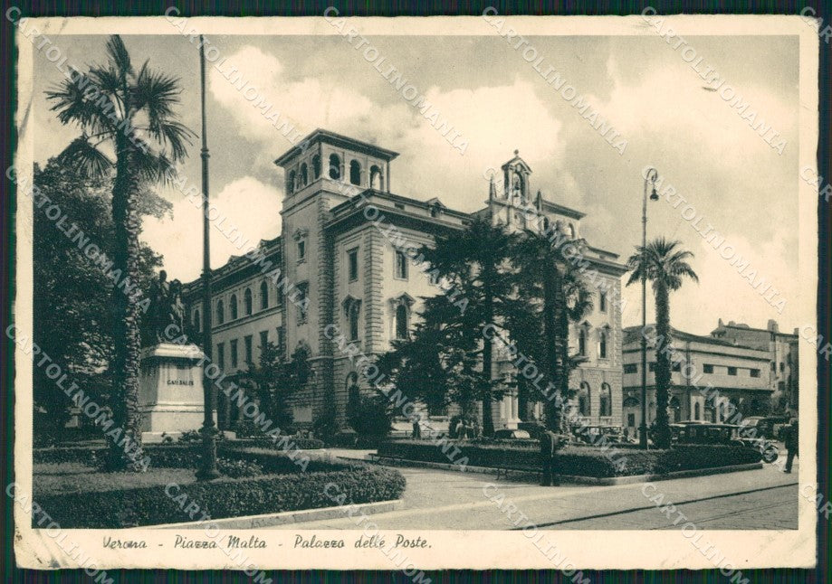 Verona Città Poste FG cartolina KB3555 – fronte