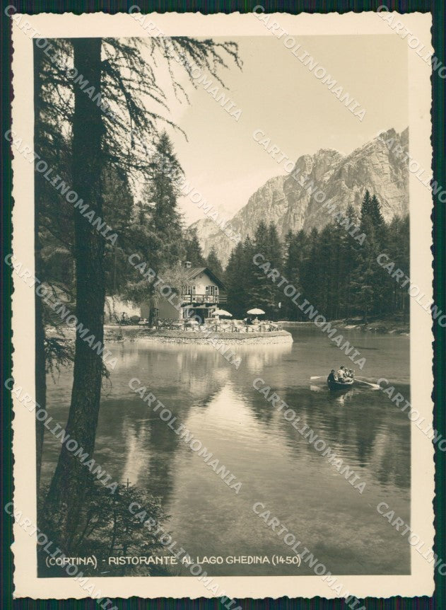 Belluno Cortina Lago Ghedina Foto FG cartolina KB3557 – fronte