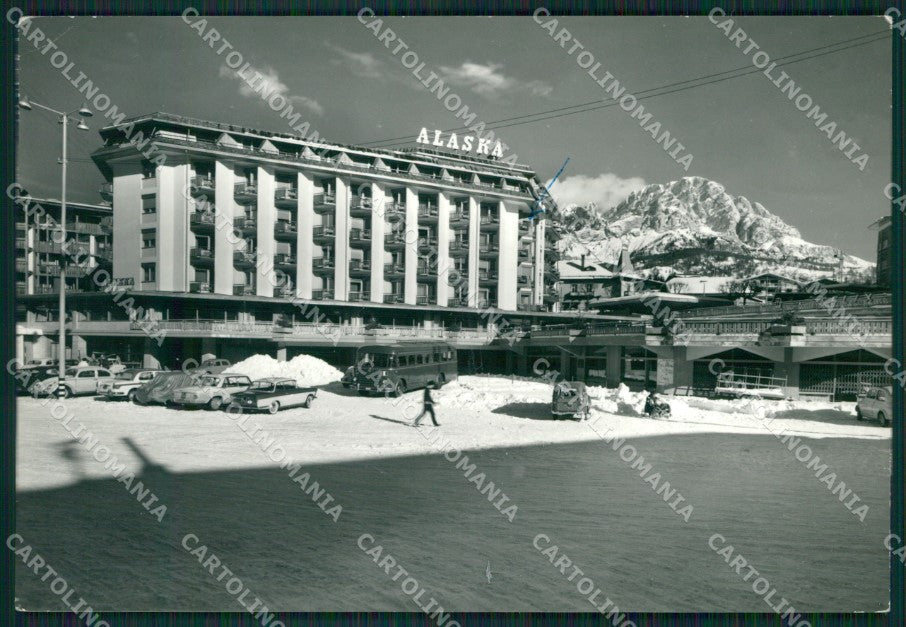 Belluno Cortina Corriera Auto Foto FG cartolina KB3562 – fronte