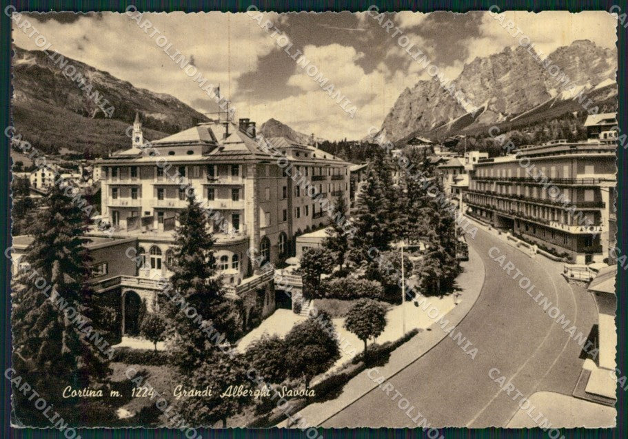 Belluno Cortina FG cartolina KB3564 – fronte
