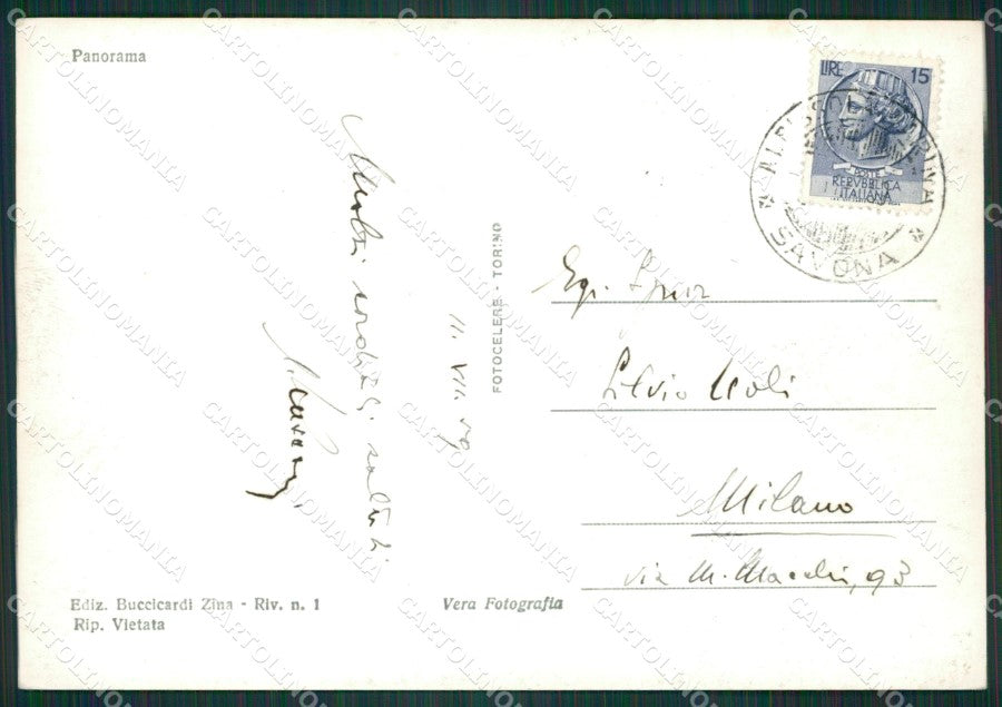 Savona Albissola Foto FG cartolina KB3624 – retro