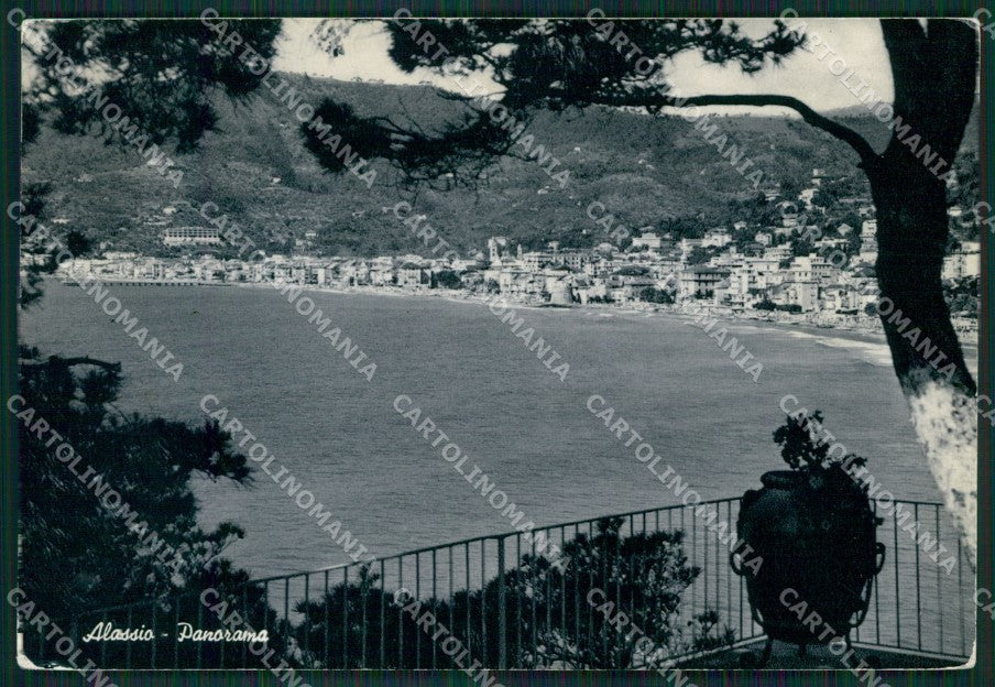 Savona Alassio PIEGHINA Foto FG cartolina KB3632 – fronte