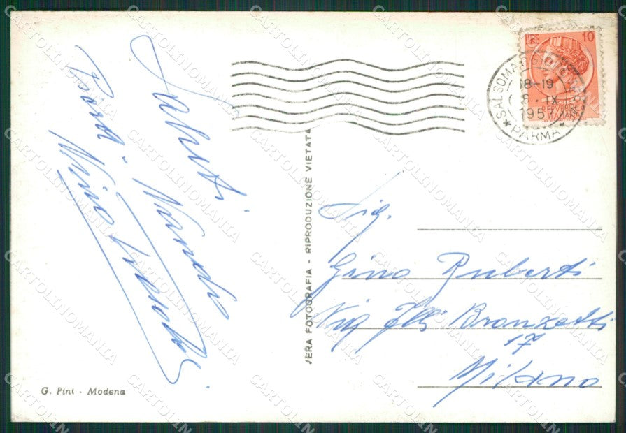Parma Salsomaggiore Foto FG cartolina KB3644 – retro