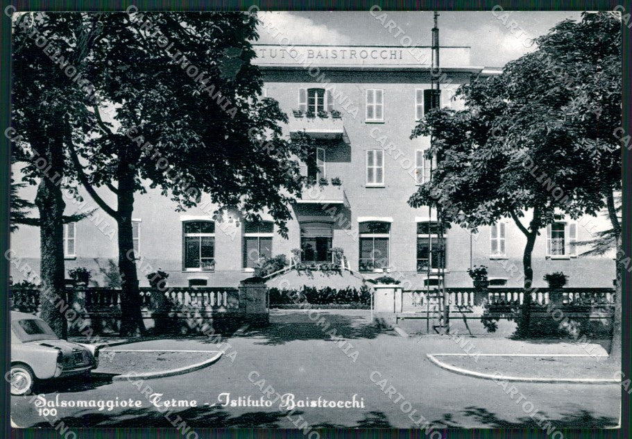 Parma Salsomaggiore Istituto Baistrocchi Auto Foto FG cartolina KB3657 – fronte
