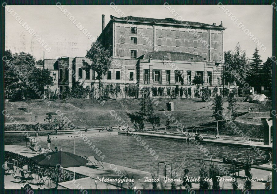 Parma Salsomaggiore Piscina Foto FG cartolina KB3659 – fronte