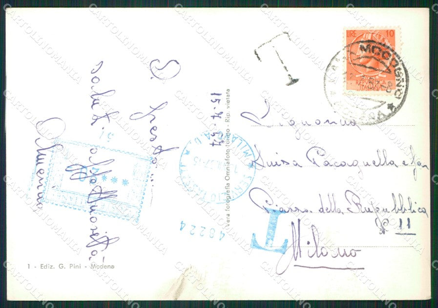 Modena Lama Mocogno Foto FG cartolina KB3663 – retro